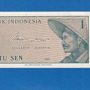INDONESIA 1 SEN 1964   UNC