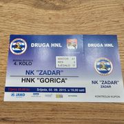 Ulaznica NK Zadar-HNK Gorica