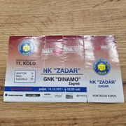 Ulaznica NK Zadar-GNK Dinamo 14.10.2011