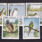 Kuba 1975 - Mi.br. 2057/2062, razne ptice, MNH serija - (PTI)