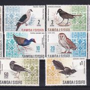Samoa i Sisifo 1967 - Mi.br. 152/161, razne ptice, MNH serija - (PTI)