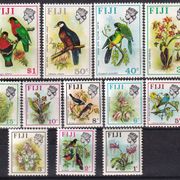 Fidži 1971 - Mi.br. 276/291, razne ptice i cvijeće, MNH serija - (PTI)