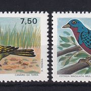 Brazil 1978 - Mi.br. 1651/1653, razne ptice, MNH serija - (PTI)