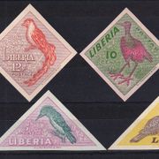 Liberija 1953 - Mi.br. 450/455, razne ptice, serija na falcu - (PTI)
