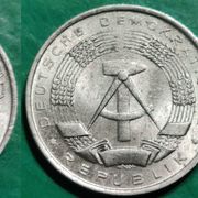 Germany - GDR 1 pfennig, 1960 1964 1968 1983 1984 1987 ***/
