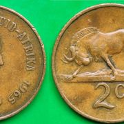 South Africa 2 cents 1965 ***/