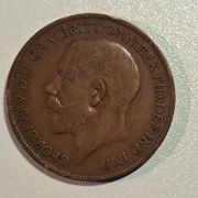 Kovanica Velika Britanija 1 Penny 1921