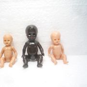 3 vrlo stare minijature lutke