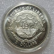 LIBERIA 5 DOLLARS XXVII Olimpijada