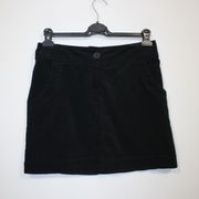 H&M suknja od samta crne boje, vel. 38