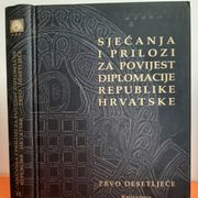 Sjećanja i prilozi za povijest diplomacije Republike Hrvatske