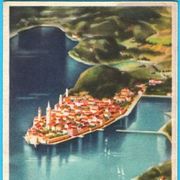 OTOK RAB stara predratna Art-deco turistička brošura oko 1930-te * Lopar