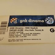 Ulaznica Dinamo Hajduk, 2022., toranj B !