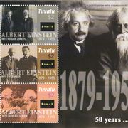 TUVALU 1233-1235,neponišteno,Einstein