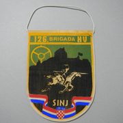 SINJ - 126. BRIGADA - velika zastavica
