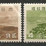 Japan,Nacionalni parkovi 1939.,čisto
