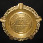 Suvenir OBNOVA - Osijek. Pepeljara od mesinga, 19,5cm, 1086 gr. KING