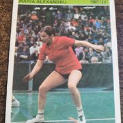 Stolni Tenis - Maria Alexsandru - SVIJET SPORTA Trading Card Br.210