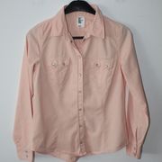 H&M košulja rozo-narančaste boje, vel. 38