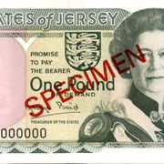 Jersey 1 Pound Specimen 1989 UNC