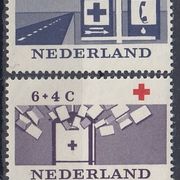 NIZOZEMSKA 801-805,neponišteno,crveni križ