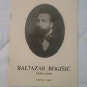 Baltazar Bogišić - knjižica