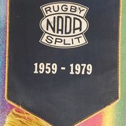 Zastavica veća Ragby Nada Split,1949-79