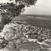 Jelsa (Dalmacija) otok Hvar, stara razglednica ➡️ nivale