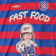 Hajduk dres fast food "Bili",grad  Split