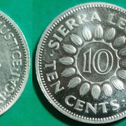 Sierra Leone 10 cents, 1964 Proof UNC ***