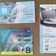 Lot ulaznica nogomet / HNK Rijeka - NK Osijek
