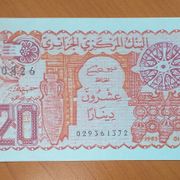 Alžir 20 dinara 1983 UNC