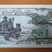 Alžir 50 dinara 1977 UNC