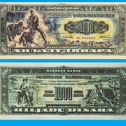 Jugoslavija 1000  dinara 1953
