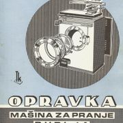 Knjiga, - Opravka Mašina Za Pranje Rublja, Milan Milašinović (TK 1983)