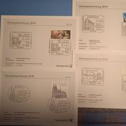 Njemačka - 4  prigodna lista/ tematika arhitektura