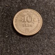 Kovanica 10 lipa 2002