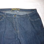 Hlače traperice Jeans Esmara CHIC EU 50, tamno plave, nenošene