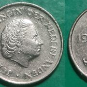 Netherlands 25 cents 1954 1971 1972 1973 1975 1976 1977 1979 1982 1984 ***/