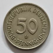 NJEMAČKA 50 PFENNIG D (1990.) (M)