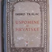 Knjiga, Uspomene iz Hrvatske (1749-1823, 1824-1843) - Dr Imbro Ignjatijević