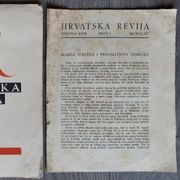 Hrvatska revija, 1935. i 1944.