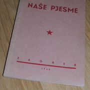 Naše pjesme Zagreb 1945