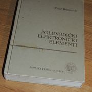 Petar Biljanović Poluvodički elektronički elementi