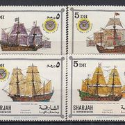 SHARJAH 562-569,neponišteno,brodovi