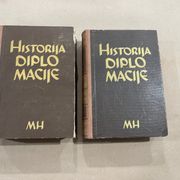 2 knjige - Historija diplomacije - Svezak I-II i III