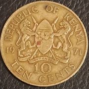 Kenija 10 centi, 1971 #134