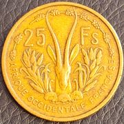 Francuska Zapadna Afrika 25 franaka, 1956 #145