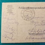 Split iz Doboja, 1915,vojna pošta