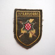 KARLOVAC - OPERATIVNA ZONA - OZ KARLOVAC - oznaka
